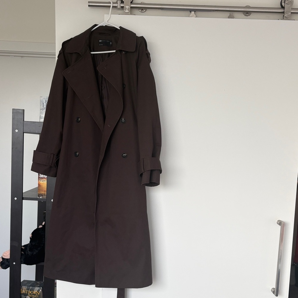 Dark Brown Trench Coat